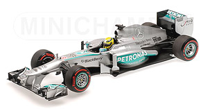 メルセデス AMG ペトロナス F1 W04 N.ロズベルグ モナコGP 2013 ウィナー (ミニカー)