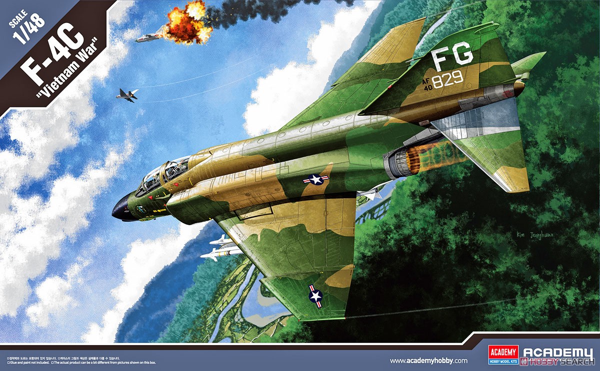 F-4C ファントムII `ベトナム` (プラモデル) パッケージ2