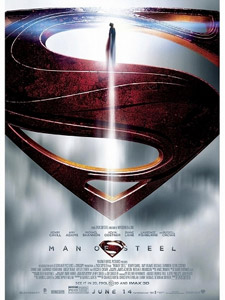 [Overseas Edition]  Superman Man Of Steel/ Glyph Poster (Completed)