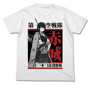 Kantai Collection Akagi T-Shirt White M (Anime Toy)