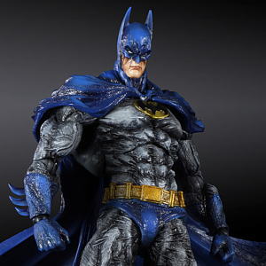 BATMAN  ARKHAM CITY PLAY ARTS改-KAI バットマンTM 1970sバットスーツスキン (完成品)