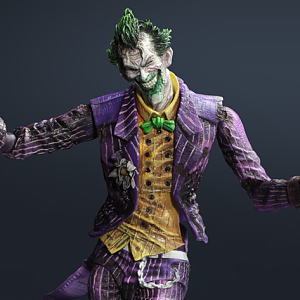BATMAN  ARKHAM CITY PLAY ARTS改-KAI ジョーカー (完成品)