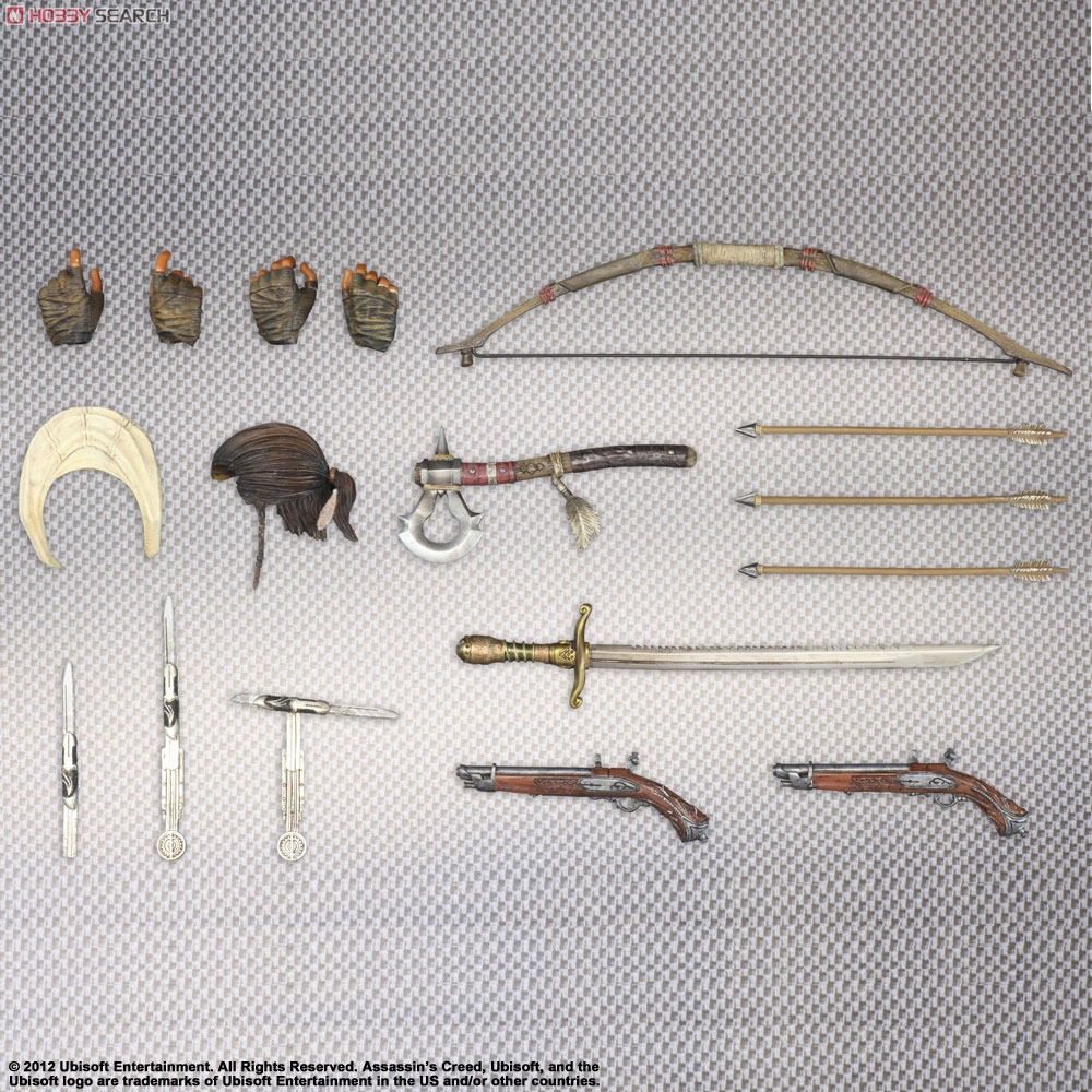 ASSASSIN`S CREED III PLAY ARTS改 -KAI- コナー (完成品) 商品画像6