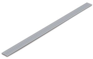 Plastic Pipe (Gray) Thick Outside Diameter : 3.0mm (5pcs.) (Material)
