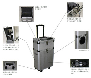 IS-976MB オイルフリーコンプレッサー (コンプレッサー)