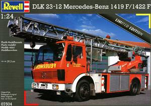 DLK23-12ベンツ 1419/1422 消防車 (プラモデル)