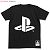 Play Station Family Mark T-shirt Black S (Anime Toy) Item picture1