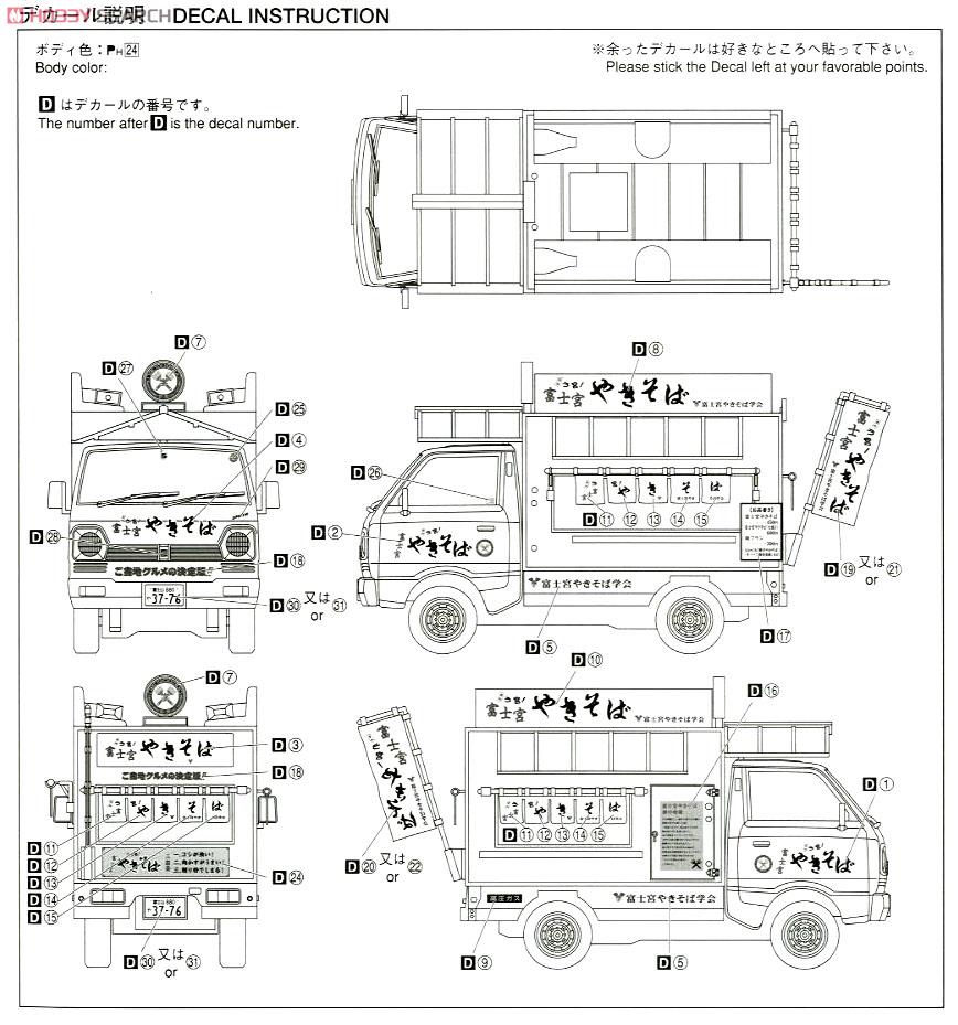 1/24 Fujinomiya Yakisoba (Model Car) Color2