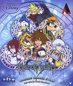 Kingdom Hearts Trading Rubber Strap (6pcs) (Anime Toy)