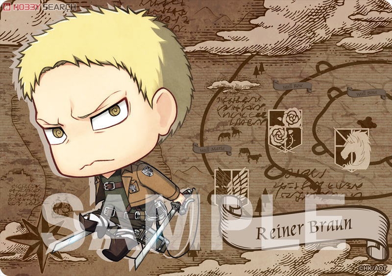 Attack on Titan Mouse Pad 10 Reiner (Anime Toy) Item picture1