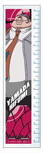 Danganronpa the Animation Acrylic Ruler Hifumi (Anime Toy)