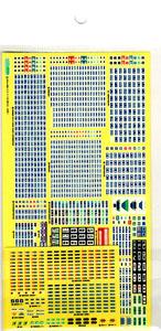 [ 6821 ] Rollsign Sticker for Meitetsu Series 1000/5300 (Model Train)