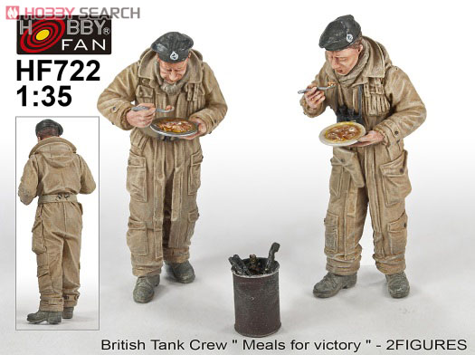 WWII British Tank Crew `Meals for Victory` (2figures) (Plastic model) Item picture1