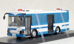 いすゞ エルガミオ バス 2007 警察本部大型人員輸送車両 (ミニカー)