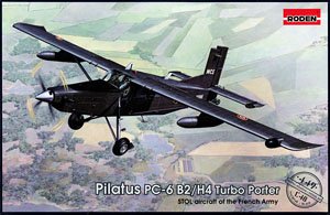 スイス・ピラタスPC6B2/H4ターボポーター軽輸送機・最新型 (プラモデル)