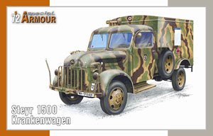 Steyr 1500 Krankenwagen/Wood Cab (Plastic model)