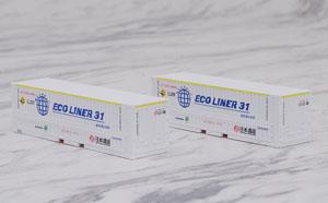 Private Owner Container Type U47A-38000 (Nippon Express/White/2pcs.) (Model Train)