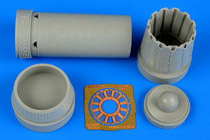 Jas-39C Gripen Exhaust Nozzle - Opened (Plastic model)