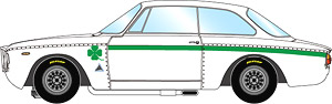 アルファロメオ ジュリア GTA 1300 ジュニア コルサ 1971 ホワイト (ミニカー)