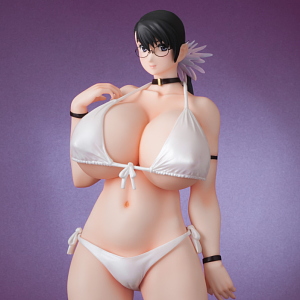 Queens Blade Cattleya 1/5 White Swim Wear Ver.2 (PVC Figure)