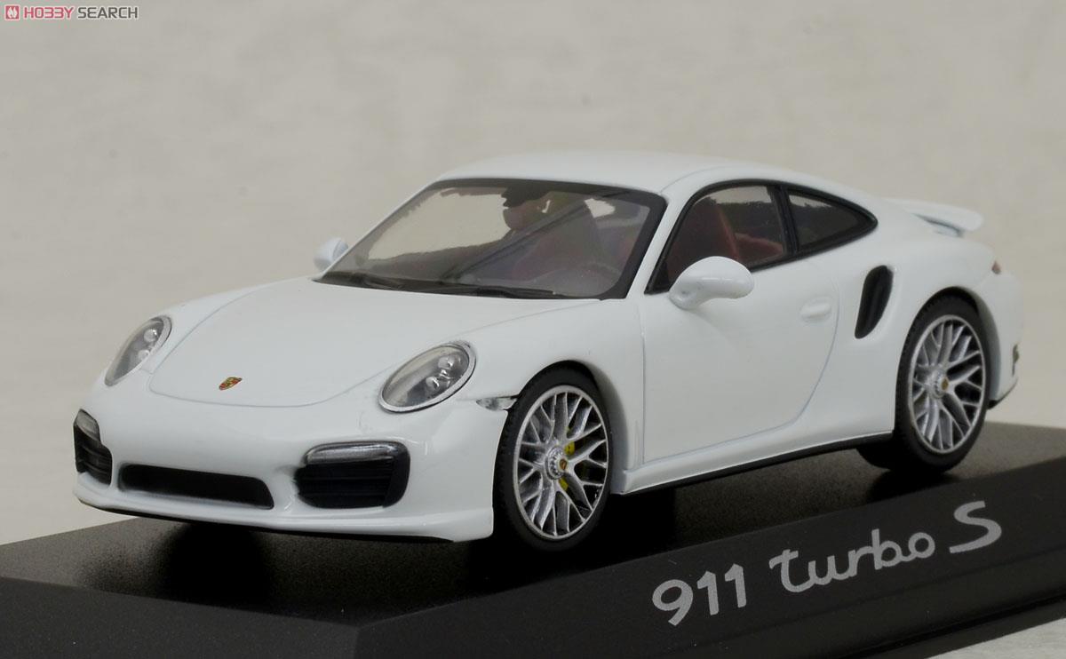 ポルシェ 911 (991) ターボ S 2013 ホワイト (ミニカー) 商品画像1