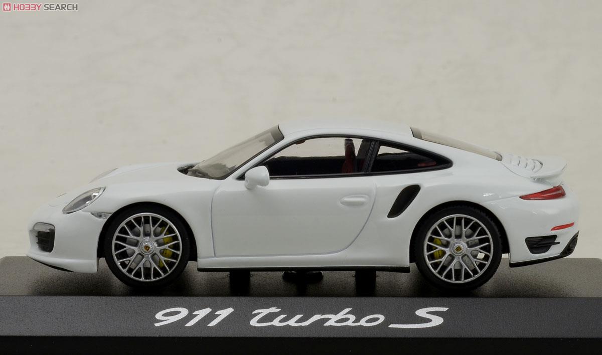 ポルシェ 911 (991) ターボ S 2013 ホワイト (ミニカー) 商品画像2