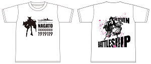 Kantai Collection T-Shirt Battle Ship Nagato L (Anime Toy)