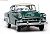 1954年 シボレー ベルエア ハード トップ クーペ (アイボリー/グリーン) (ミニカー) 商品画像5