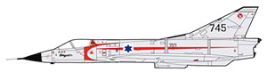 ミラージュIIICJ イスラエル空軍 117SQ #745 1967 (完成品飛行機)