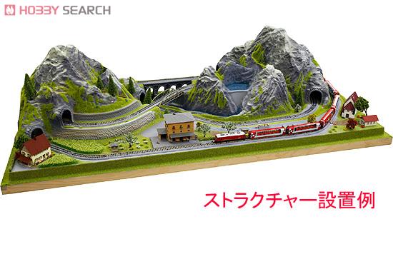 アルプスの氷河特急 デスクトップレイアウト (鉄道模型) その他の画像1