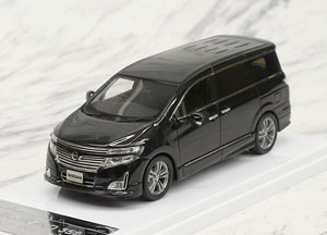 Elgrand 350 Highway Star Urban Chrome (Phantom Black) (Diecast Car)