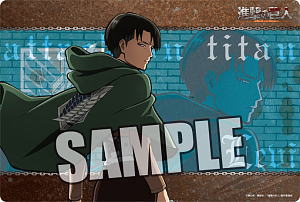 [Attack on Titan] Large Format Mouse Pad [Levi] (Anime Toy)