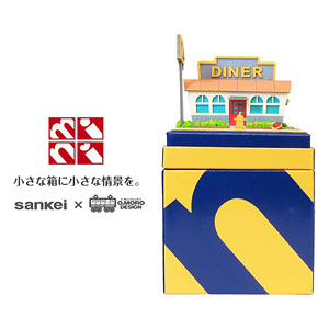 [Miniatuart] Miniatuart Mini : American Diner (Assemble kit) (Railway Related Items)