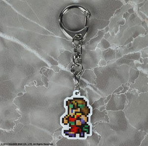 Final Fantasy All the Bravest Metal Keychain (Monk) (Anime Toy)