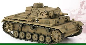 WW.II ドイツ軍 III号戦車 N型 ドイツアフリカ軍団 第501重戦車大隊 チュニジア 1943 (完成品AFV)