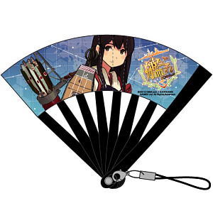 Kantai Collection Mini Folding Fan Strap Akagi (Anime Toy)