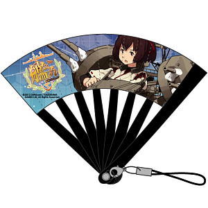 Kantai Collection Mini Folding Fan Strap Ise (Anime Toy)