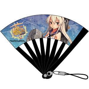 Kantai Collection Mini Folding Fan Strap Shimakaze (Anime Toy)