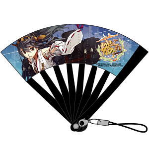 Kantai Collection Mini Folding Fan Strap Haruna (Anime Toy)