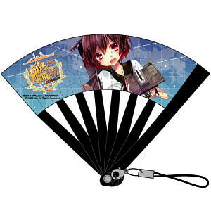 Kantai Collection Mini Folding Fan Strap Mutsuki (Anime Toy)