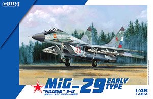 MiG-29 (9.12) Fulcrum A Early Type (Plastic model)