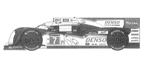 TOYOTA TS030 LM2013 #7 (レジン・メタルキット)