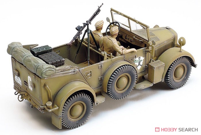 ドイツ中型軍用車 ホルヒ Kfz.15 `北アフリカ戦線` (プラモデル) 商品画像2