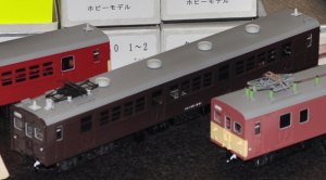 1/80(HO) J.N.R. Electric Car Type KUMOYA90 (801) Body Kit (Unassembled Kit) (Model Train)