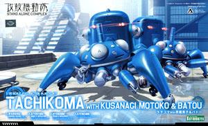Tachikoma with Kusanagi Motoko & Bato (Plastic model)