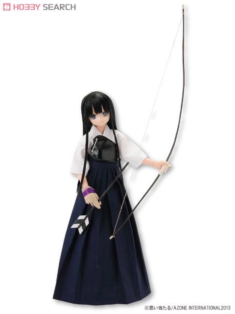 PNM Kyudo Clothes Set (White x Navy) (Fashion Doll) その他の画像1