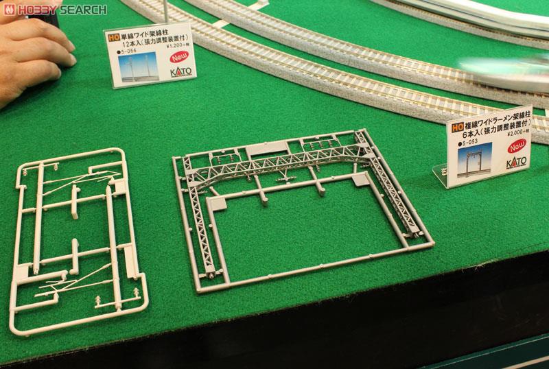 (HO) UNITRACK 複線ワイドラーメン架線柱 (6本入) (張力調整装置付) (鉄道模型) その他の画像1