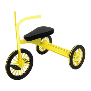 [Miniatuart] Miniatuart Petit Tricycle (Unassembled Kit) (Model Train)