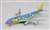 1/400 お花ジャンボ(あお) ダイキャストモデル 747-400D (完成品飛行機) 商品画像1