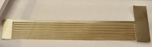 洋白製 ステンレス車用コルゲート板 (Nスケール) (主にTHN1100形用) (2両分) (鉄道模型)